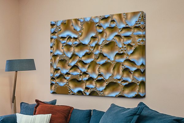 Aquascopic canvas, flowing abstract in cool blues and soft aquas Aquascopic canvas, flowing abstract in cool blues and soft aquas
