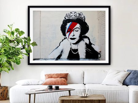 Ziggy Stardust by Banksy, bold street-art tribute to the glam-rock icon in vivid style Ziggy Stardust by Banksy, bold street-art tribute to the glam-rock icon in vivid style