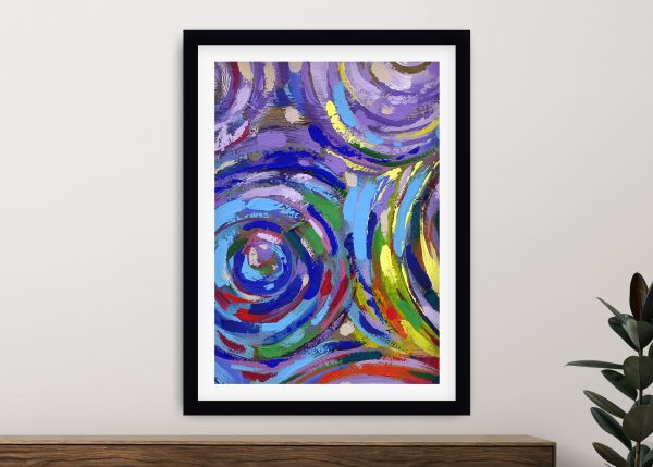 Classical Twist art, refined classical shapes reimagined in a clean modern abstract