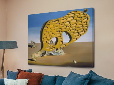 The Enigma of Desire canvas print, a surreal gift for a study The Enigma of Desire canvas print, a surreal gift for a study