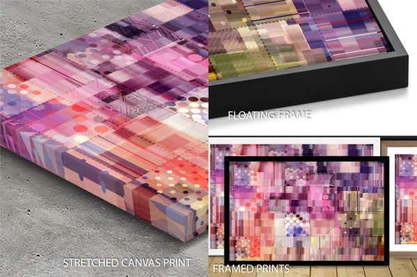 A Patchwork of Yearning wall decor, layered fragments in soft warm colour A Patchwork of Yearning wall decor, layered fragments in soft warm colour