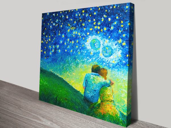 We Are Infinite print, a romantic anniversary gift for a snug bedroom We Are Infinite print, a romantic anniversary gift for a snug bedroom