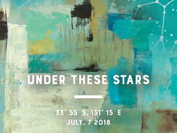 Abstract star map close up, night sky in a soft abstract style, a personal keepsake gift Abstract star map close up, night sky in a soft abstract style, a personal keepsake gift