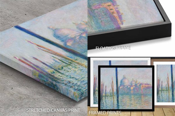 Le Grand Canal by Claude Monet, fine art print, a luminous, tranquil Venetian composition. Le Grand Canal by Claude Monet, fine art print, a luminous, tranquil Venetian composition.