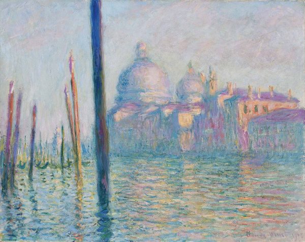 Le Grand Canal by Claude Monet wall art, the 1908 Venice canal study in violet and blue. Le Grand Canal by Claude Monet wall art, the 1908 Venice canal study in violet and blue.