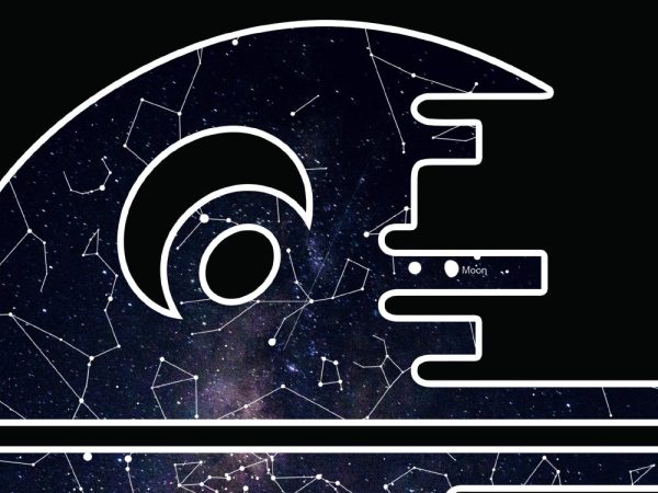 Death Star personalised star map close up, a fun sci-fi keepsake gift for a study