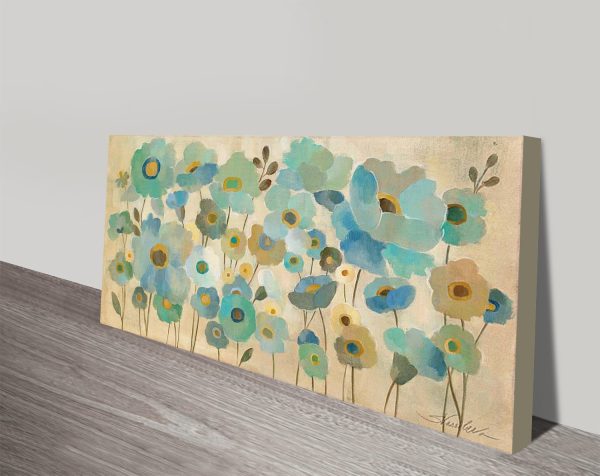 Floral Lace wall art, a pretty floral gift for a bedroom