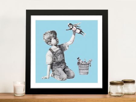 Superhero Nurse by Banksy, a striking gift for a study