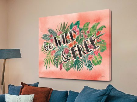 Jungle Vibes VI canvas, lush tropical foliage in bold vibrant greens Jungle Vibes VI canvas, lush tropical foliage in bold vibrant greens