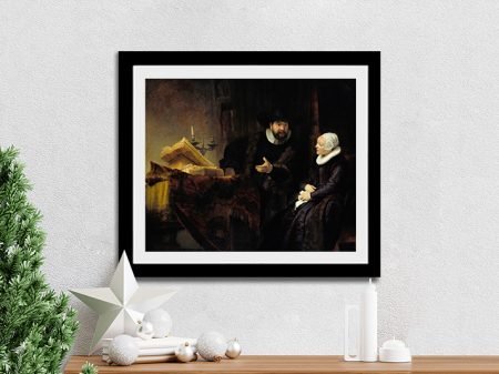 The Mennonite Preacher by Rembrandt, a solemn figure in warm quiet chiaroscuro