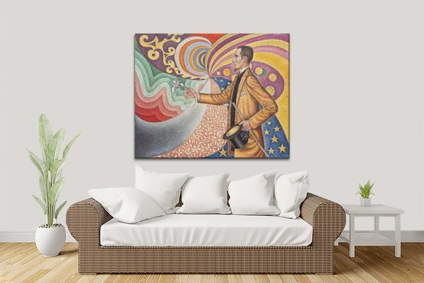 Signac Opus 217 canvas art, a striking gift for a study
