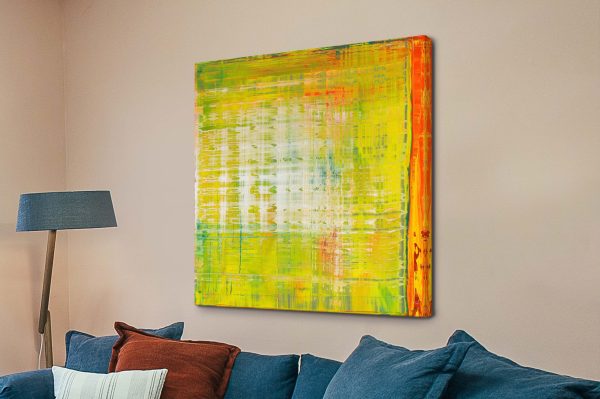 Abstraktes Bild by Richter canvas, a modern abstract gift for a study or office wall Abstraktes Bild by Richter canvas, a modern abstract gift for a study or office wall