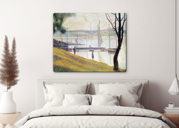 Bridge at Courbevoie by Seurat canvas, a serene piece for a study