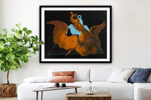Chimera 1928 by Max Ernst framed print, dreamlike surrealist artwork Chimera 1928 by Max Ernst framed print, dreamlike surrealist artwork