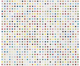 Damien Hirst fine art print, contemplative composition