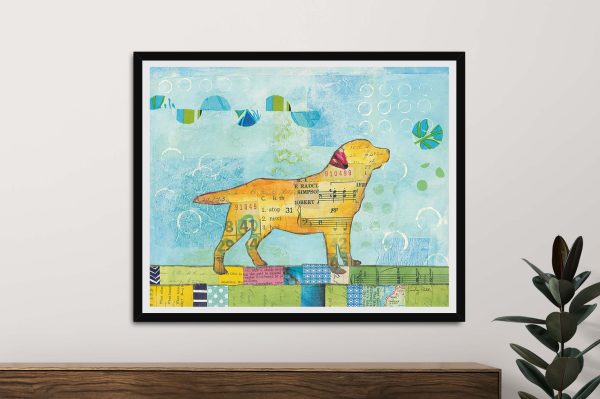 Best in Show I by Courtney Prahl framed wall art, simple linework and soft modern tones.