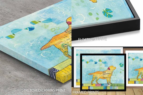 Best in Show I by Courtney Prahl, fine art print, a warm, playful pet illustration for kids.