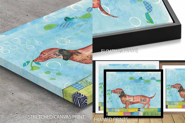 Best in Show II by Courtney Prahl, fine art print, a fun, light-hearted dog portrait for kids.