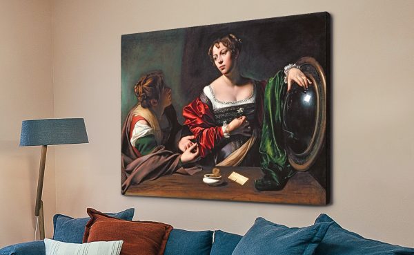 Martha and Mary Magdalene ready-to-hang wall art