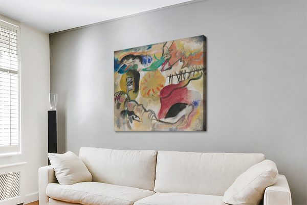Garden of Love II by Kandinsky canvas print Garden of Love II by Kandinsky canvas print