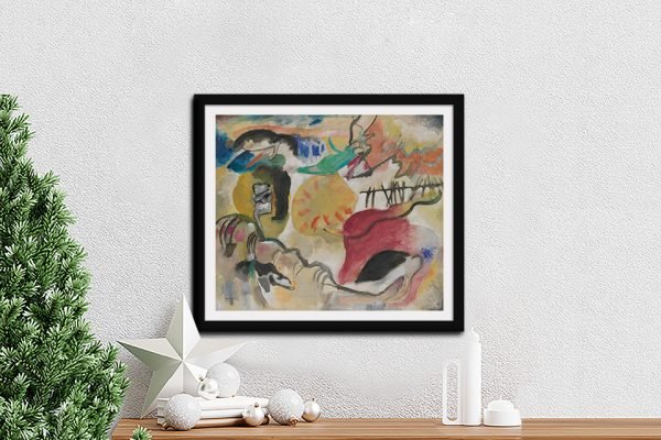 Garden of Love II by Kandinsky framed print Garden of Love II by Kandinsky framed print