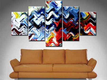 Dark Exclusion abstract canvas, a bold modern gift for a study Dark Exclusion abstract canvas, a bold modern gift for a study