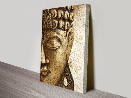 Vintage Buddha canvas print, a calming spiritual gift for a lounge Vintage Buddha canvas print, a calming spiritual gift for a lounge