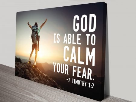 Christ Centered fine art print, inspirational scripture artwork