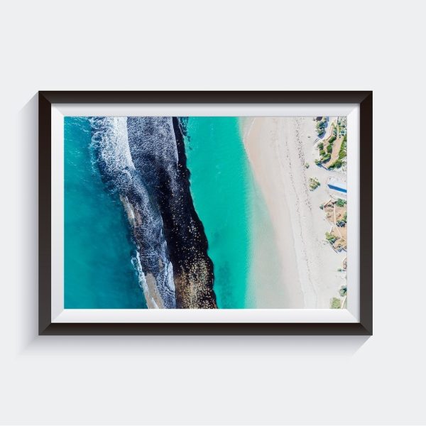 Yanchep Reef Aerial Surf Photo Prints