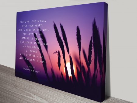 Christian Gift Ideas art print, uplifting scripture artwork